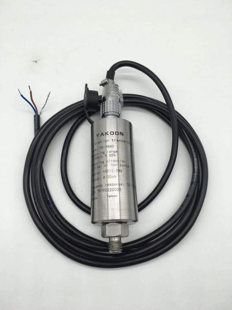 Vibration Sensor Transmitter 4-20mA YK-YB40