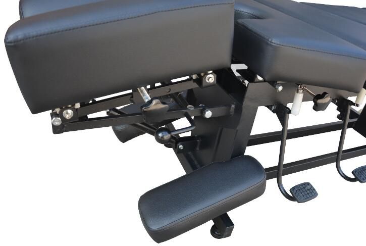 manually controlled 4 drops chiropractic treatment table