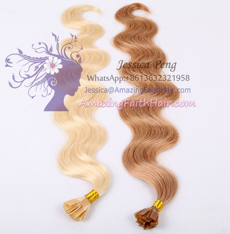 Prebonded Fusion Remy Human Hair