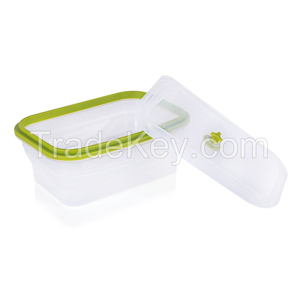 Silicone Folding Food Storage Container LunchBox