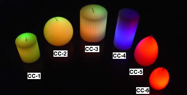 LED candle, magic &amp; color changing