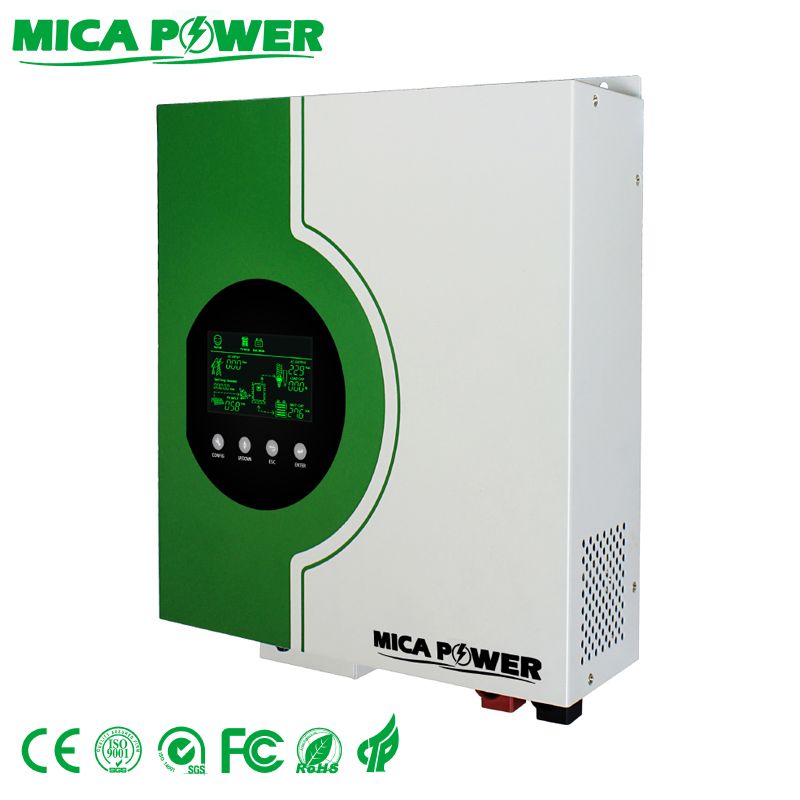 High Frequency Hybrid inverters with MPPT solar Charge Controller