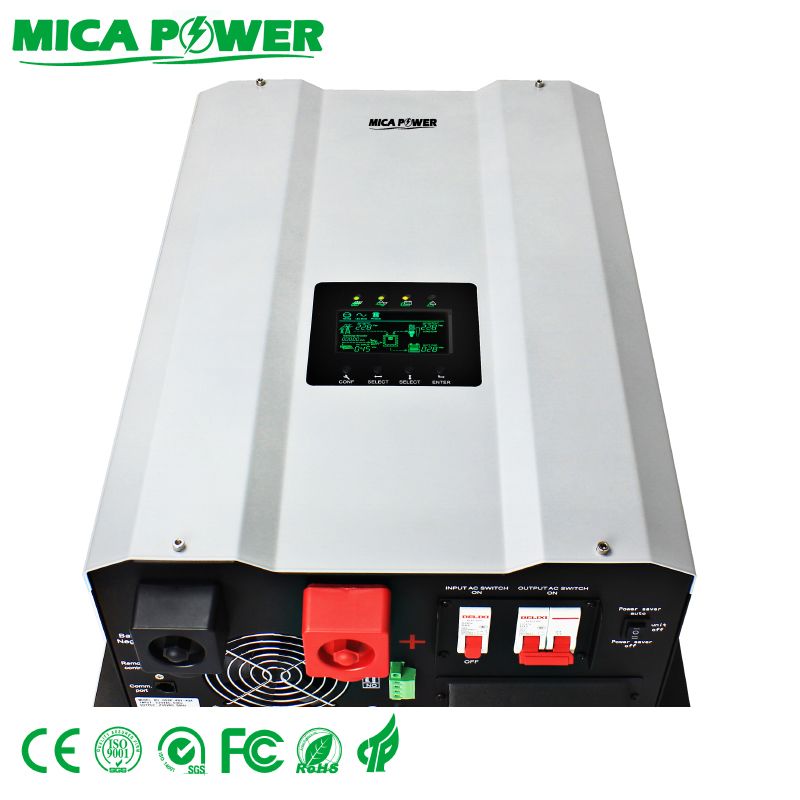 1-3KW High quality off grid inverters inside solar charger controller