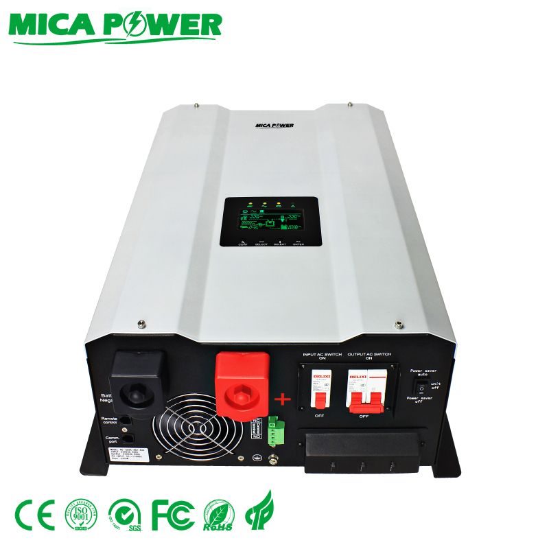 8-12KW Split output off grid inverters with solar charger controller