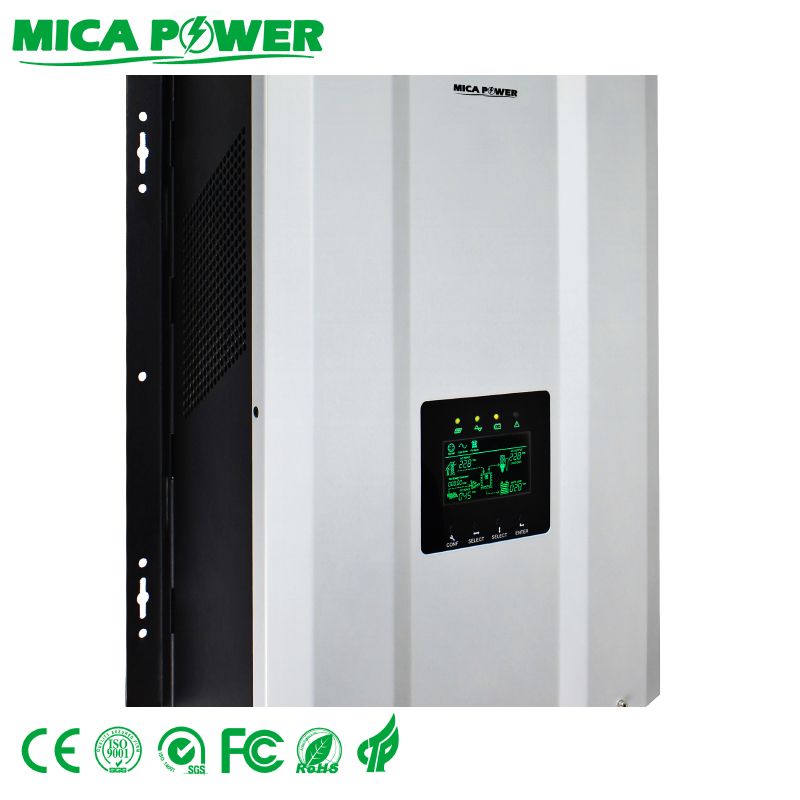 8-12KW Split output off grid inverters with solar charger controller