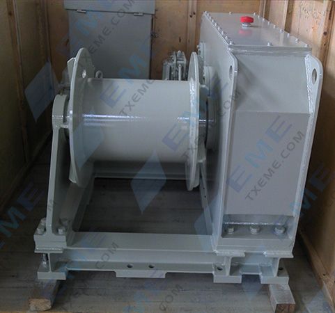 10T electric marine mooring winch for bulk vessels