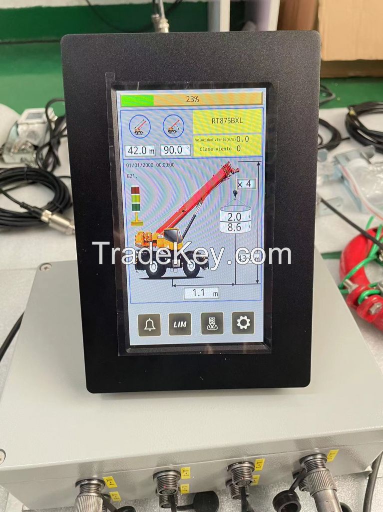 LMI SLI touch screen load limiter for truck crane mobile cranes