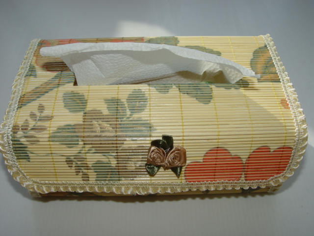 Bamboo Tissue Box