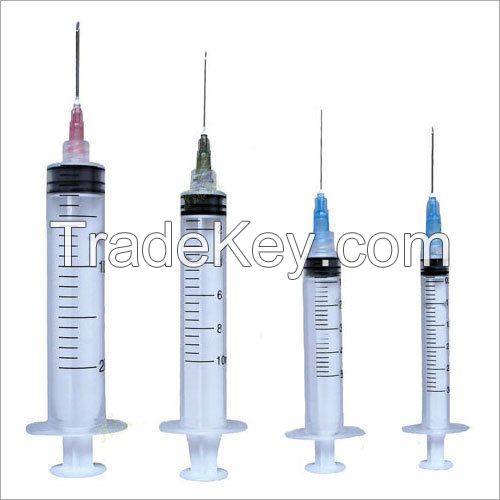 Disposable syringes