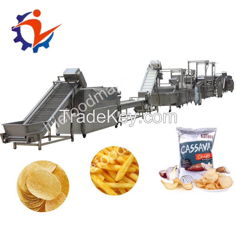 Commercial Used Stainless Steel Potato Chips Production Line