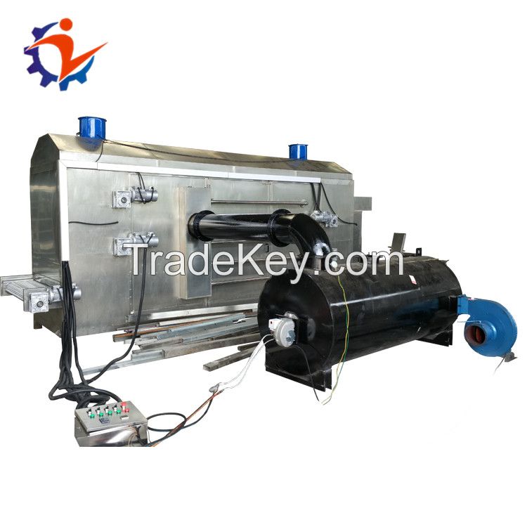 hot air circulating herb tea leaf drying machine