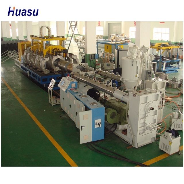 SBG800 HDPE/PP Double Wall Corrugated Pipe Extrusion Line