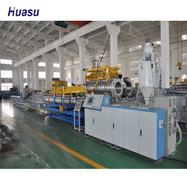 Double Wall Pipe Extruder-Double Wall Corrugated Pipe Extrusion Line-SBG-315