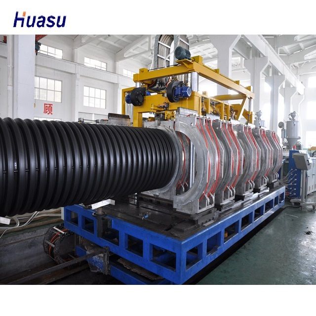 SBG800 HDPE/PP Double Wall Corrugated Pipe Extrusion Line