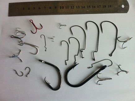 supply fishing hook / worm hook / jig hook / treble hook / circle hook / tuna hook