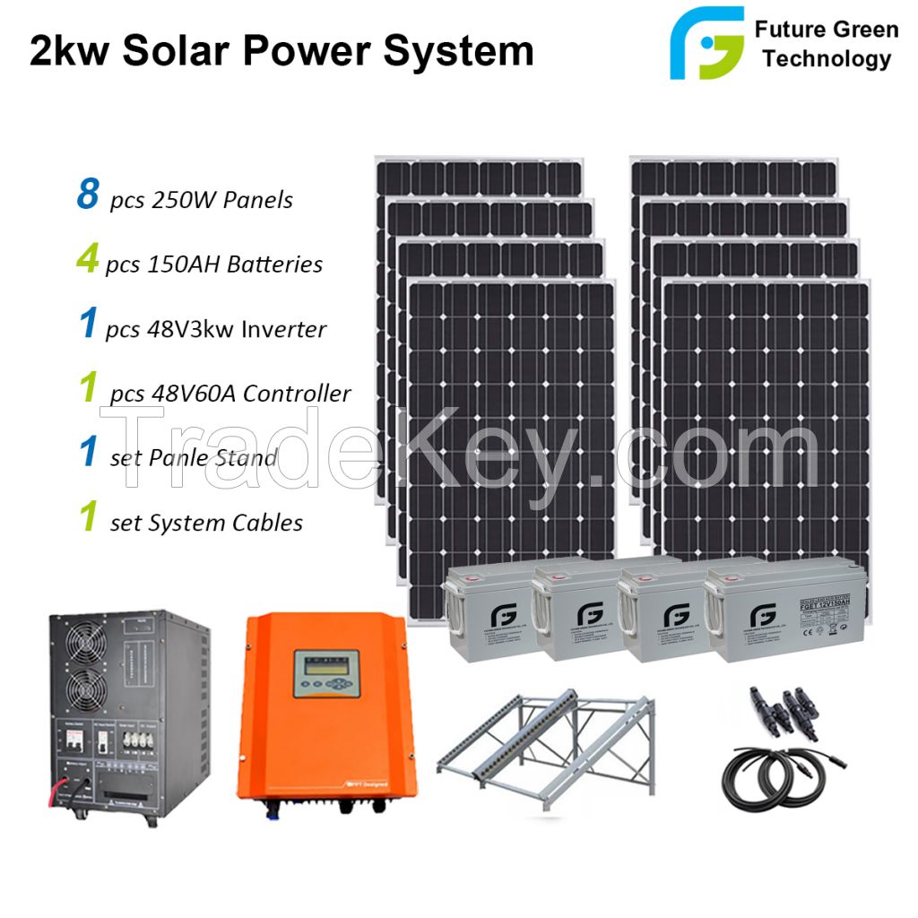 1kw Wholesale Renewable Solar Energy System Solar Power Supply for Home Solar Products