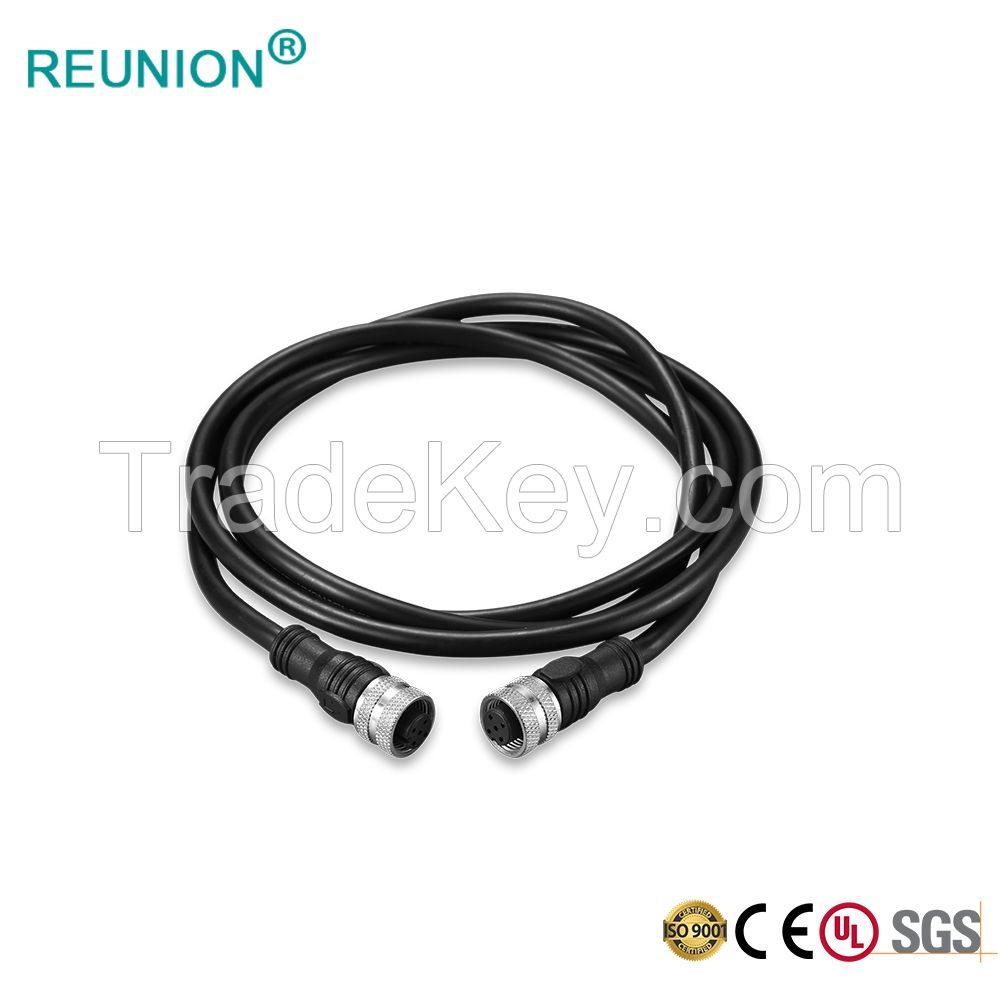 M5/M8/M12 3pins 4pins 5pins male&female sensor connector