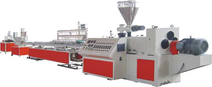 PVC profile production line