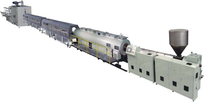 HDPE fuel pipe production line