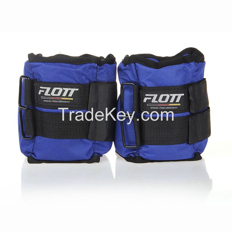 FLOTT Adjustable ankle wrist weights sandbag with iron sand for heavy duty training weight Bag