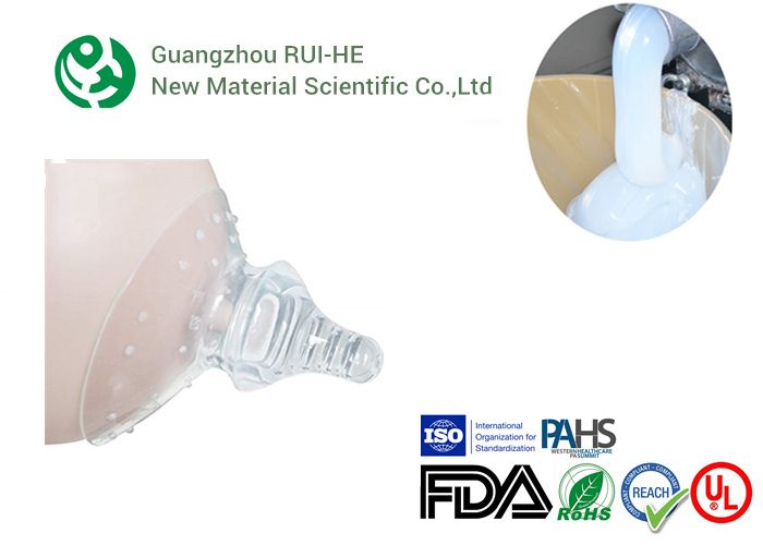 High Transparent Food Grade Liquid Silicone Rubber For Baby Nipple / B