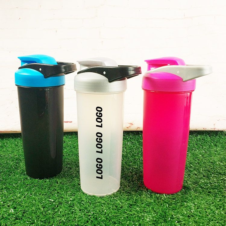 750ml/25oz Plastic protein shaker sport bottle