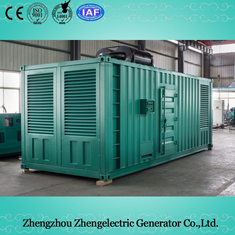 100kVA-2500kVA Container Commercial Industrial Soundproof Electrical Mobile Home Standby Power Diesel Generator Set Price