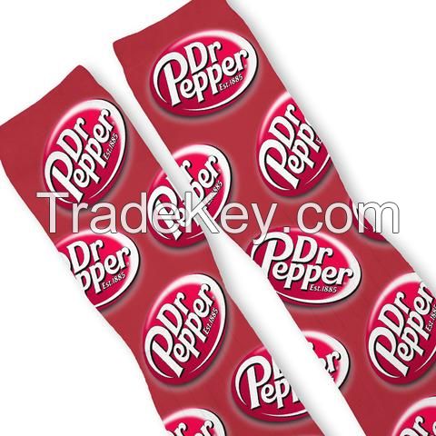 DR PEPPER CUSTOM ATHLETIC FRESH SOCKS