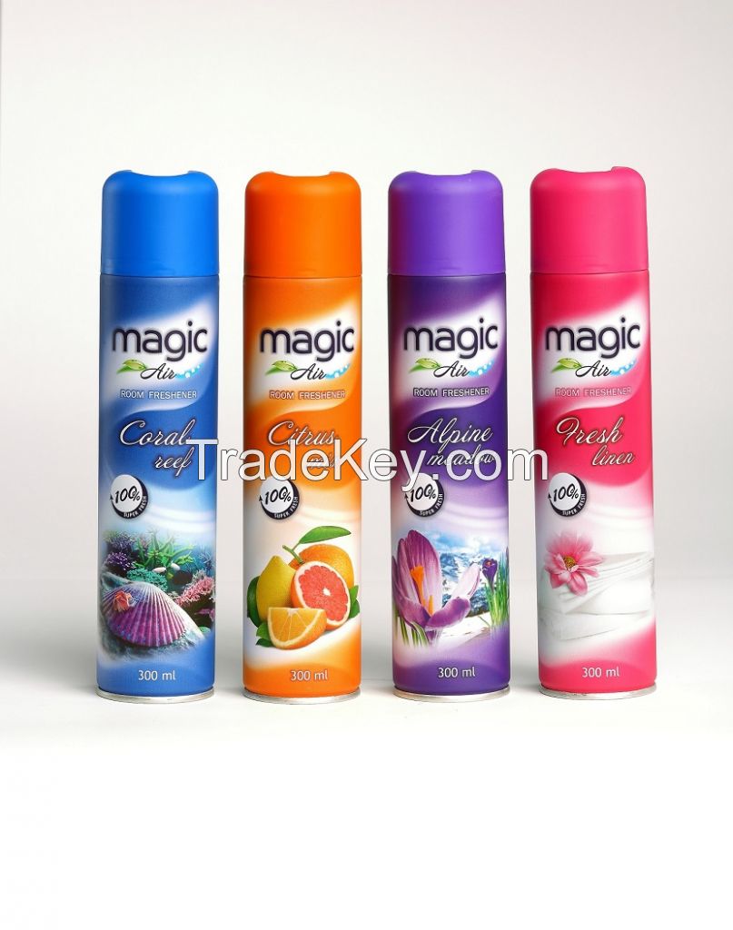 Air fresheners series SKY WIND_300ml, series and MAGIC AIR_300ml