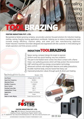 Induction Tool Brazing Machine