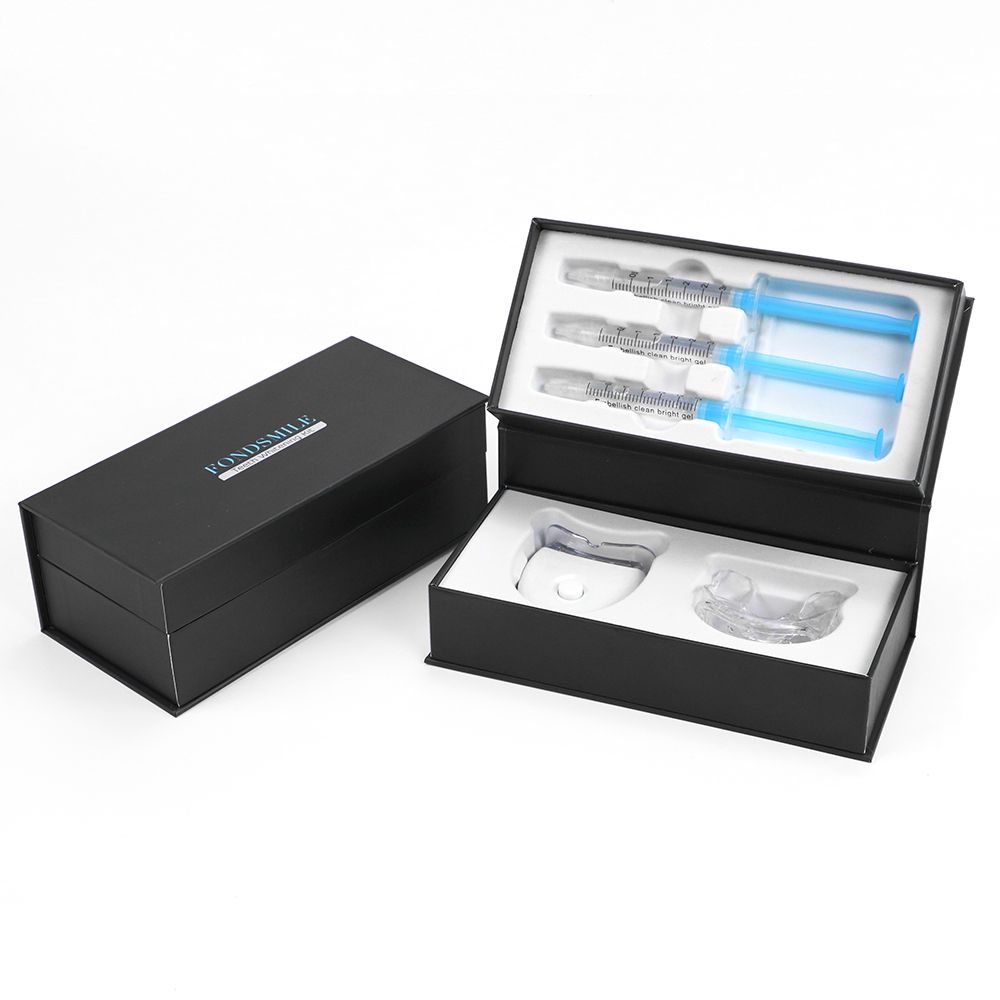 OEM Wholesale FondSmile Private Label Smart Light Dental Bleaching Kit Luxury Available Teeth Whitening Led Home Kit