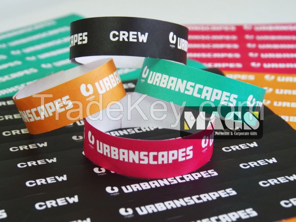 TYVEK/Paper Wristbands Printing Malaysia