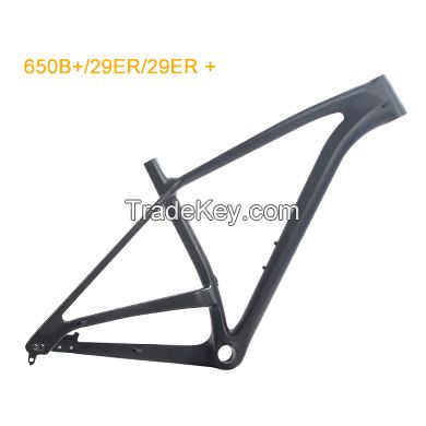 Hot selling carbon MTB frame 650B+/29ER/29ER Carbon mountain bike Frame