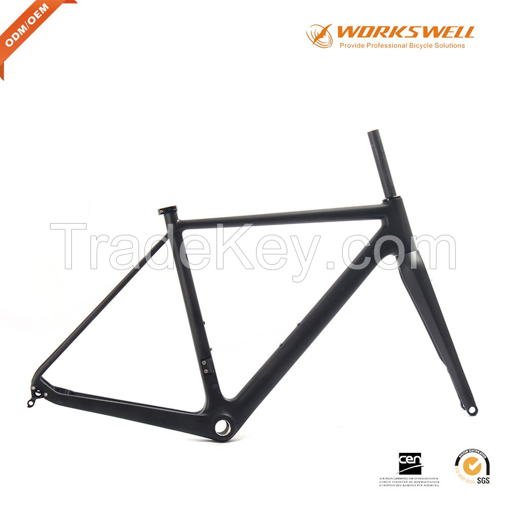 Carbon fiber bicycle frame cycling china factory bike frame gravel frame