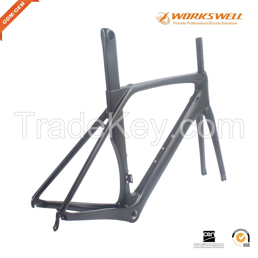 700C road carbon bike frame Di2 carbon aero road framecycling road frame