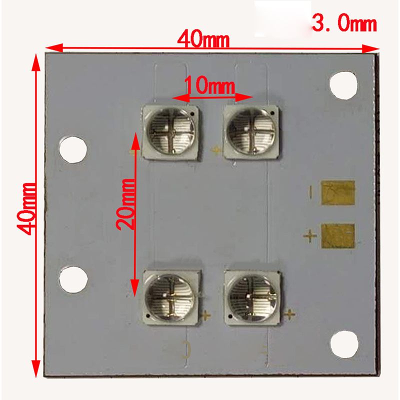 3D Printer UV LED Light Curing Module 405nm Wavelength UV Glue Photosensitive Resin Curing