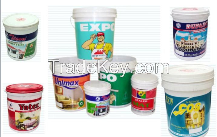 Packaging Pails for Lubricant, Paint (Injection Products) - Skype: Thuydiem_le