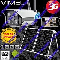 Farm Security Camera System Surveillance 3G Home Solar GSM Wireless Alarm CCTV