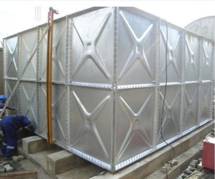 High quality hot dipped galvanized steel agriculture water storage tank price