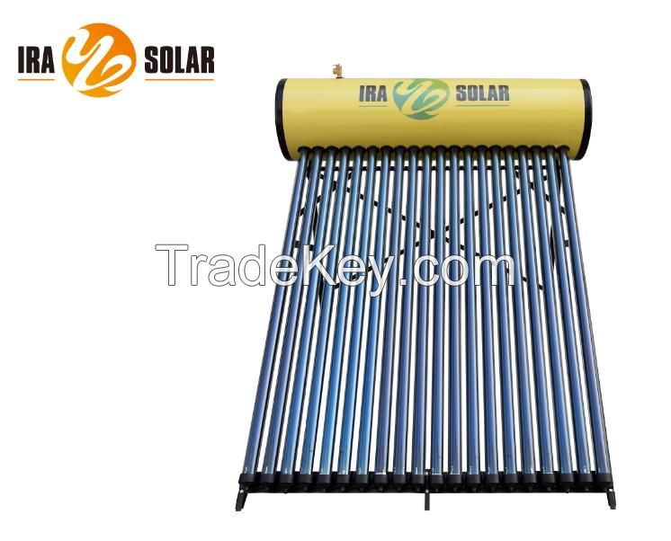 Heat pipe pressurized solar water heater 200L20tubes