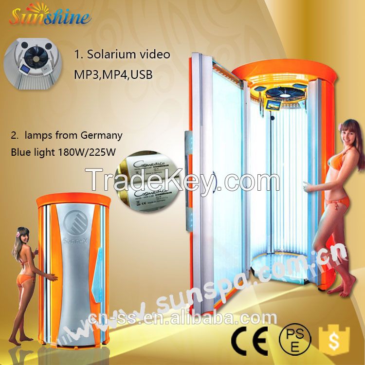 Factory supply solarium collagen tanning bed for skin bronzed sunbathing