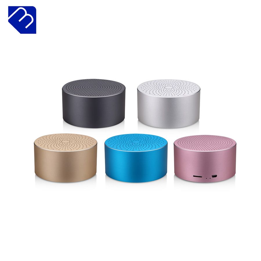 Metal Oem Bluetooth C Speaker With Wireless Mic