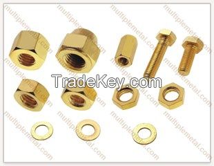 Brass Nut, Bolt, Screw