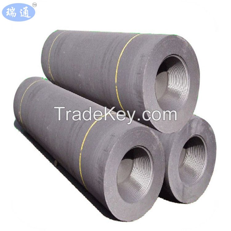 EAF China HP Graphite Electrode  For Steel Plant Nipple Manufacturer For Electrolysis