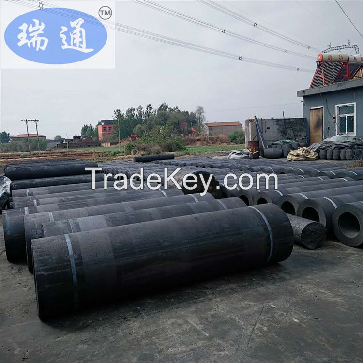 EAF China HP Graphite Electrode  For Steel Plant Nipple Manufacturer For Electrolysis