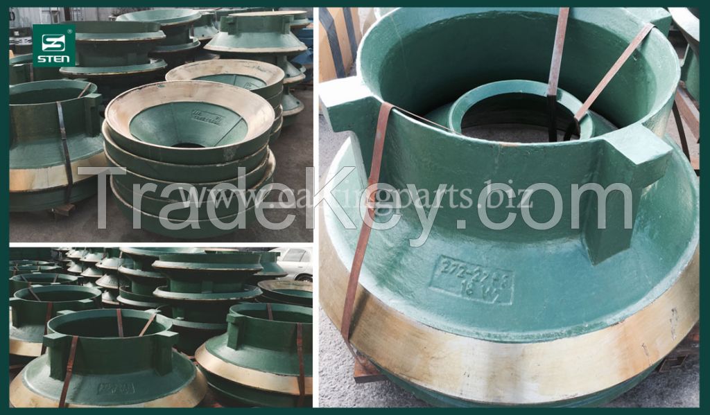 After Market Telsmith Crusher Parts, Bowl Liner, European Crusher Parts, Mcclosky Crusher Parts