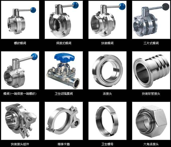 Sell sanitary butterfly valve(stainless steel)