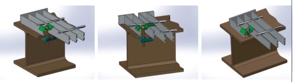 galvanized grating clamps 