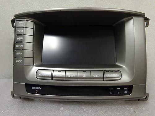 2004-2007 Lexus LX470 Navigation Display Unit OEM GPS Screen