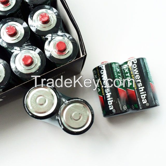 China battery manufacturer 1.5V d type battery for torch light